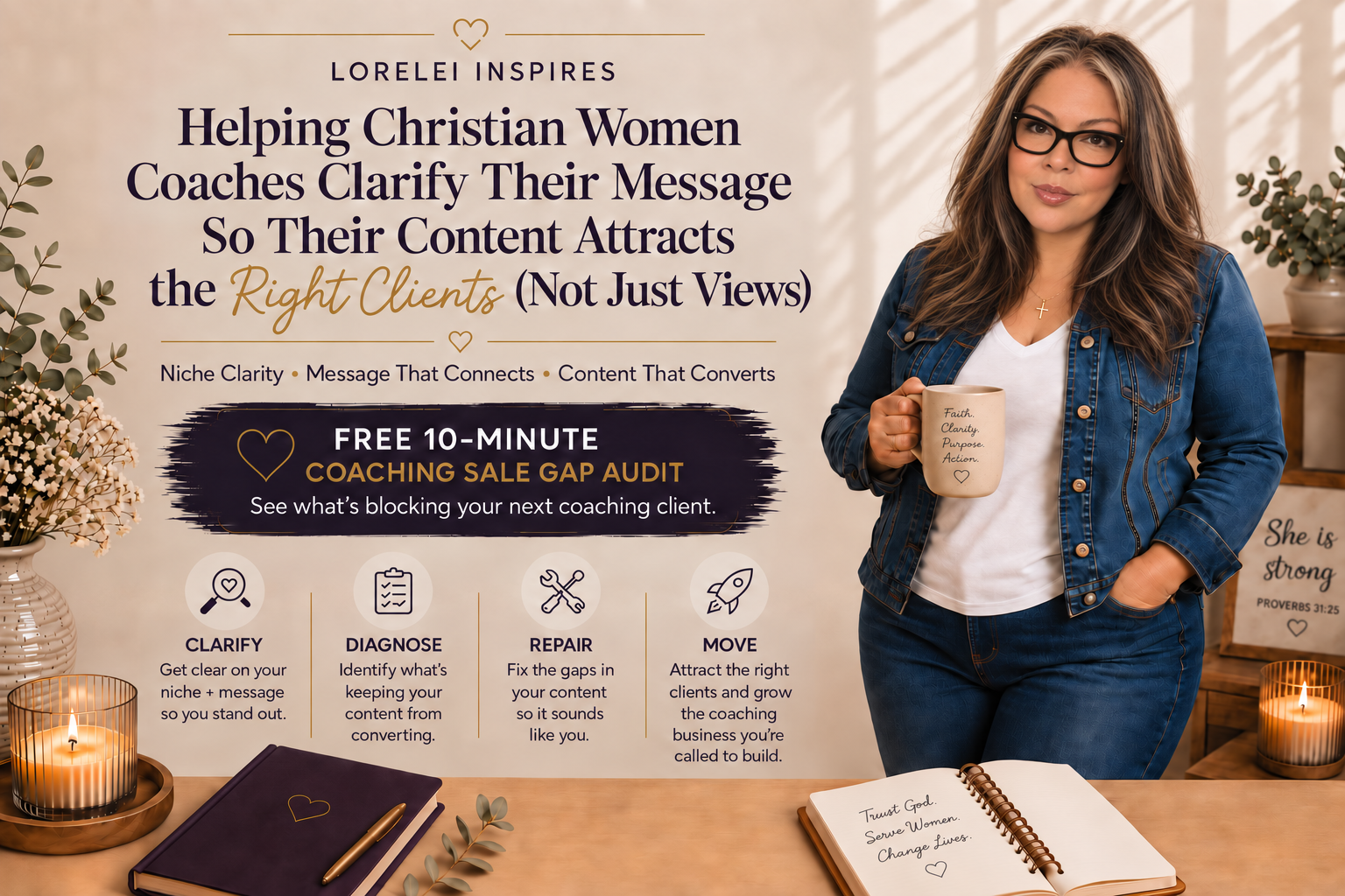 Lorelei Torino, founder of Lorelei Inspires